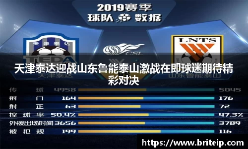 天津泰达迎战山东鲁能泰山激战在即球迷期待精彩对决
